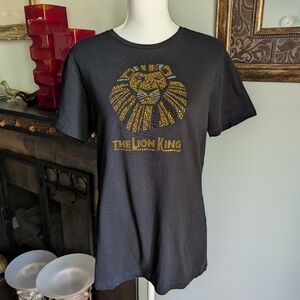The Lion King  Rhinestone Embellished Disney Women’s Medium Short Sleeve Tshirt